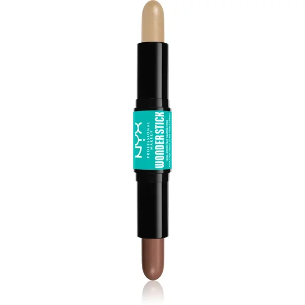 NYX Professional Makeup NYX Professional Makeup Wonder Stick Dual Face Lift obojestranski korektor odtenek 02 Universal Light 2x4 g