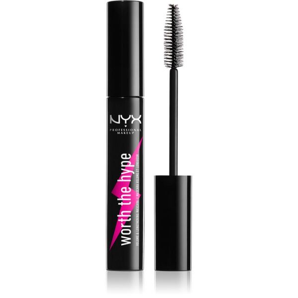 NYX Professional Makeup NYX Professional Makeup Worth The Hype maskara odtenek 01 Black 7 ml