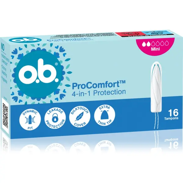 o.b. o.b. Pro Comfort Mini tamponi 16 kos