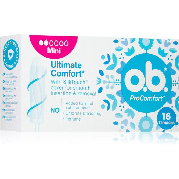 o.b. o.b. Pro Comfort Mini tamponi 16 kos