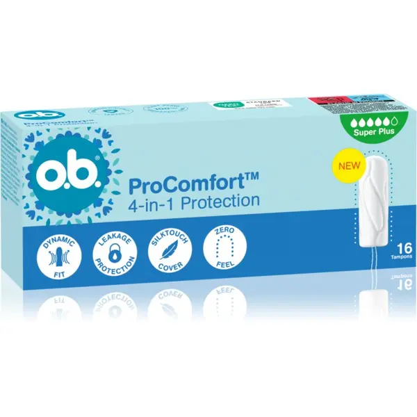 o.b. o.b. Pro Comfort Super Plus tamponi za močno menstruacijo 16 kos