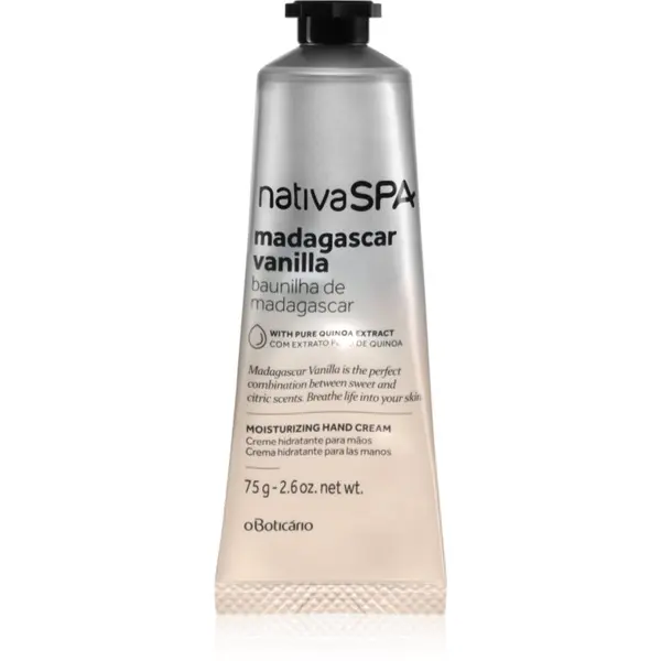 oBoticário oBoticário Nativa SPA Madagascar Vanilla krema za roke 75 g