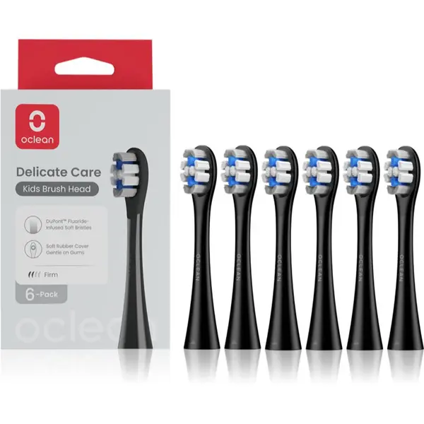 Oclean Oclean P3K8 Black nadomestne glave za otroke 6 kos