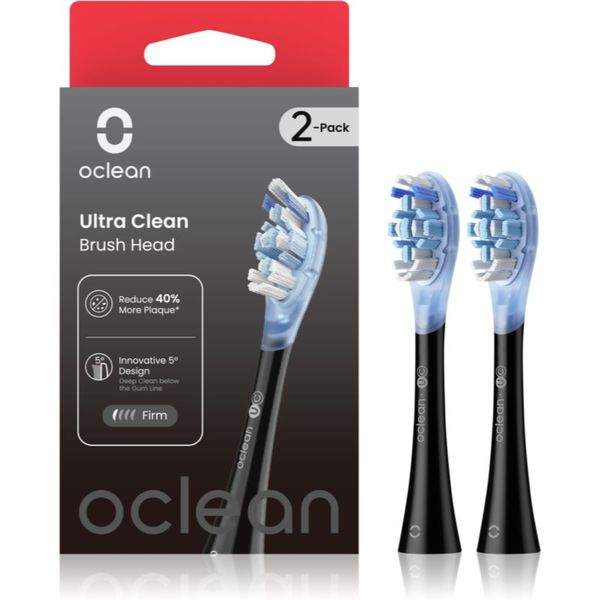 Oclean Oclean Ultra Clean UC02 nadomestne glave Black 2 kos