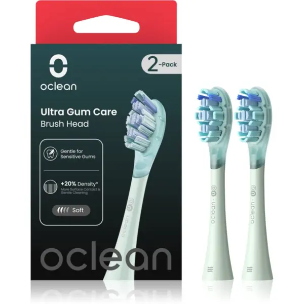 Oclean Oclean Ultra Gum Care UG01 nadomestne glave Green 2 kos