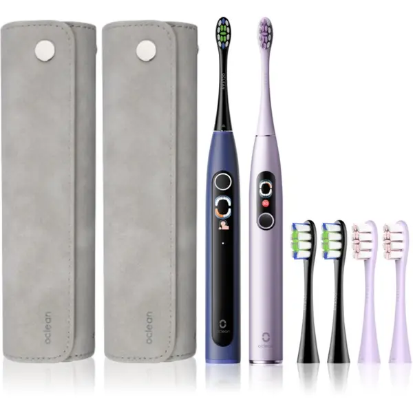Oclean Oclean X Pro Digital Set set za nego zob Purple & Dark Blue