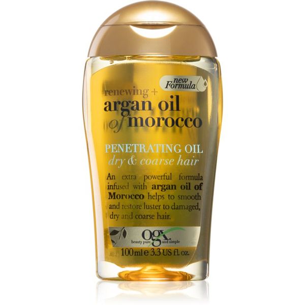 OGX OGX Argan Oil Of Morocco hranilno olje z suhe lase 100 ml