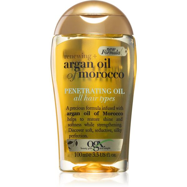 OGX OGX Argan Oil Of Morocco hranilno olje za sijaj in mehkobo las 100 ml