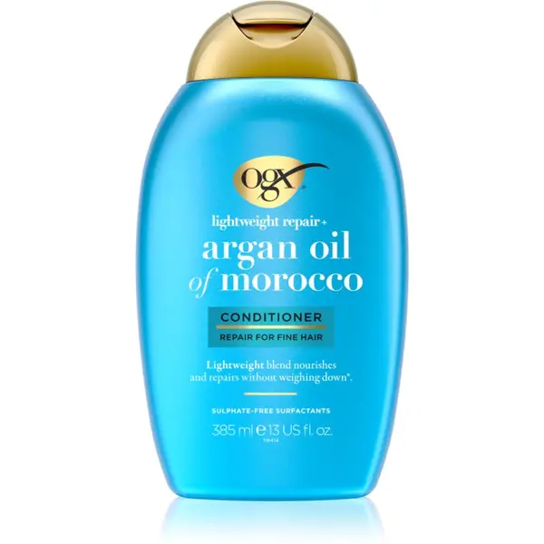 OGX OGX Argan Oil Of Morocco Lightweight Conditioner lahek balzam za hidracijo in sijaj 385 ml