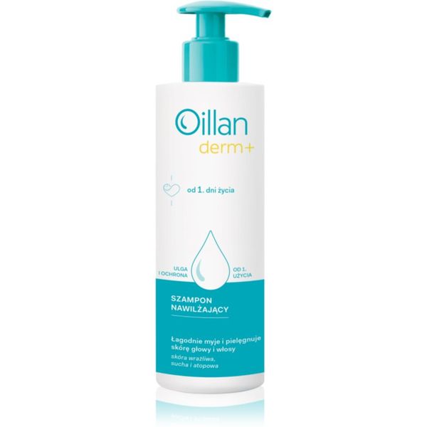 Oillan Oillan Derm+ Moisturizing Shampoo dermatološki šampon za otroke od rojstva 180 ml