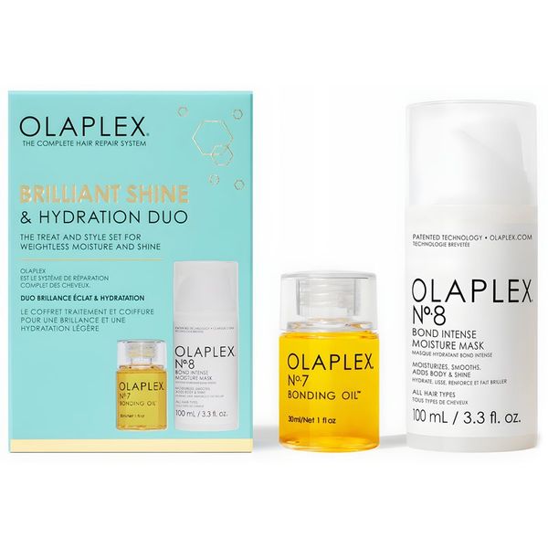 Olaplex Olaplex Brilliant Shine & Hydration Duo lasna nega(za hidracijo in sijaj)