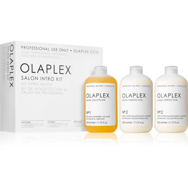 Olaplex Olaplex Salon Intro Kit Salon Into Kit set za kemično obdelane lase 3x525 ml