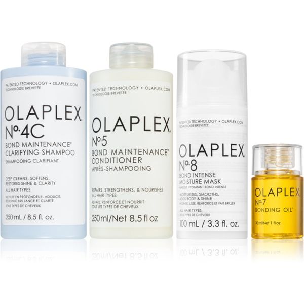Olaplex Olaplex The Ultimate Detox & Hydrate Kit set (za suhe in poškodovane lase)