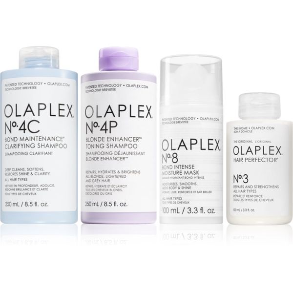 Olaplex Olaplex The Ultimate Enhancing, Detoxing & Hydrating Kit for Blondes krepilna nega (za blond lase)