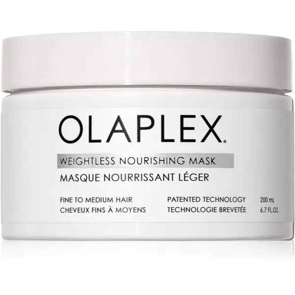 Olaplex Olaplex Weightless Nourishing Mask maska za lase za tanke do normalne lase 200 ml