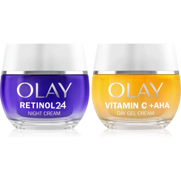 Olay Olay Retinol 24 & Vitamin C + AHA set za nego obraza
