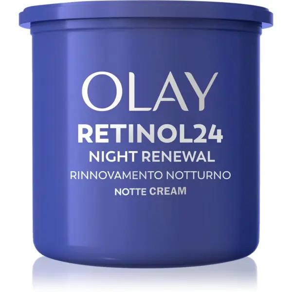 Olay Olay Retinol 24 Night Cream vlažilna in obnovitvena nočna krema z vitaminom E nadomestno polnilo 50 ml