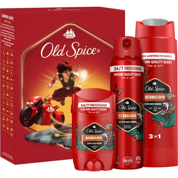 Old Spice Old Spice Bearglove Anime darilni set za moške