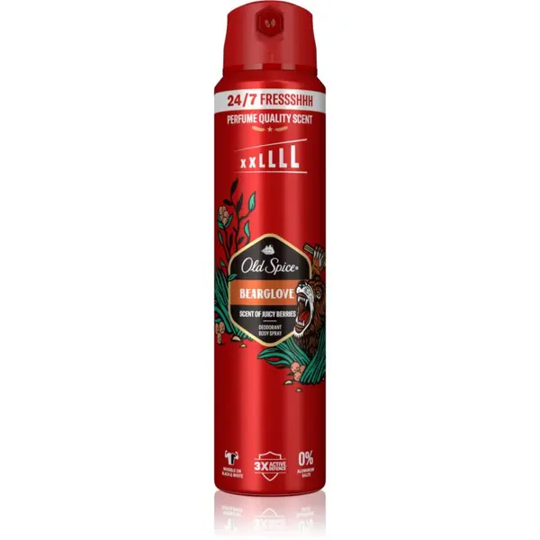 Old Spice Old Spice Bearglove osvežilni deodorant v pršilu za moške 250 ml
