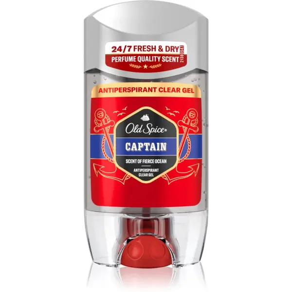 Old Spice Old Spice Captain Antiperspirant Clear Gel antiperspirant gel za moške 70 ml