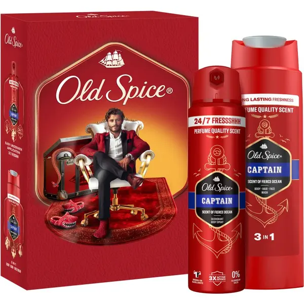 Old Spice Old Spice Captain Gentleman Set darilni set za moške