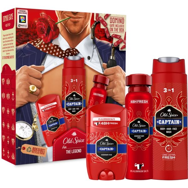 Old Spice Old Spice Captain Gentleman Set darilni set (za moške)