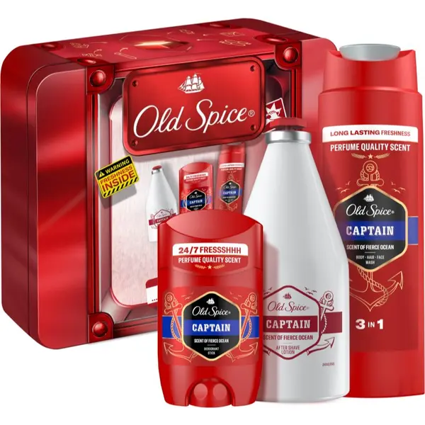 Old Spice Old Spice Captain Tin Box darilni set za moške