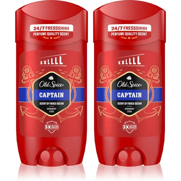 Old Spice Old Spice Captain trdi deodorant za moške 2x85 ml