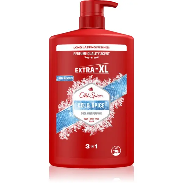 Old Spice Old Spice Cold Spice gel za prhanje 3v1 za moške 1000 ml