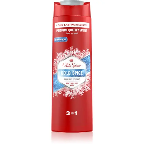 Old Spice Old Spice Cold Spice gel za prhanje 3v1 za moške 400 ml