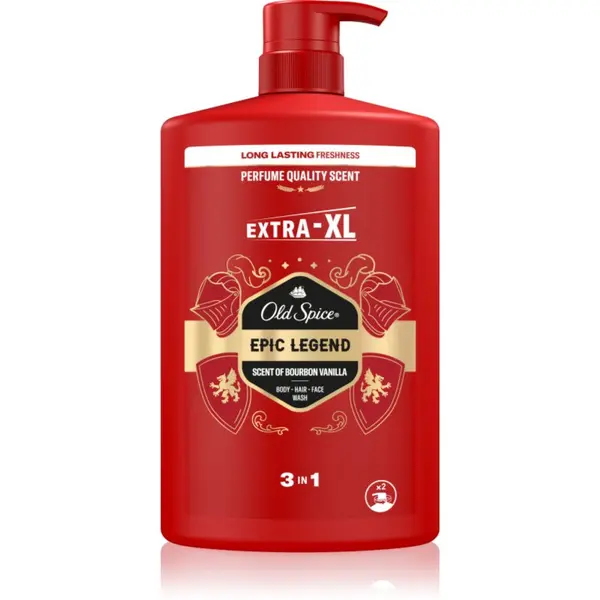 Old Spice Old Spice Epic Legend gel za prhanje za obraz, telo in lase za moške 1000 ml