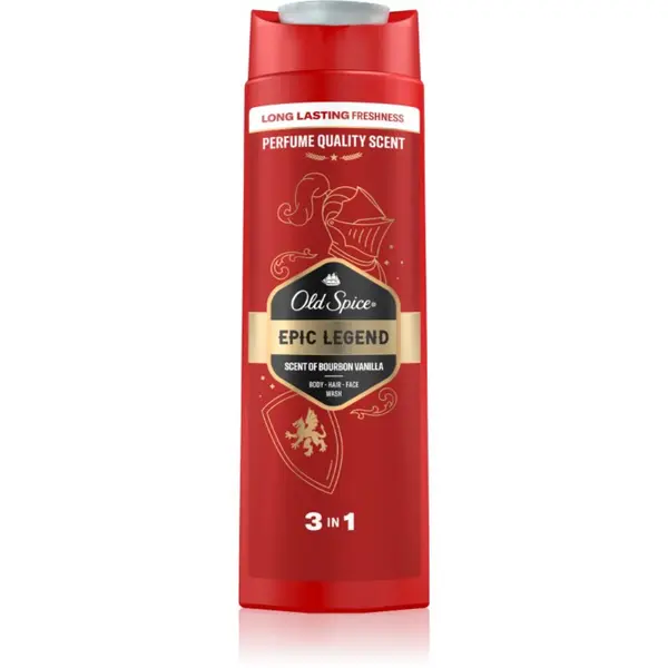 Old Spice Old Spice Epic Legend gel za prhanje za obraz, telo in lase za moške 400 ml