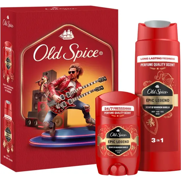 Old Spice Old Spice Epic Legend Rockstar darilni set za moške