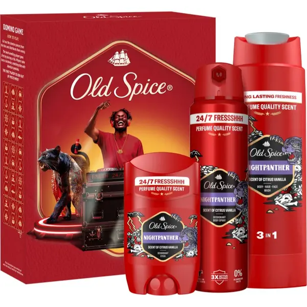 Old Spice Old Spice Nightpanther DJ darilni set za moške