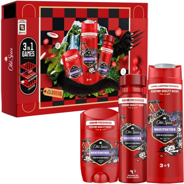 Old Spice Old Spice Nightpanther Game Set darilni set (za moške)