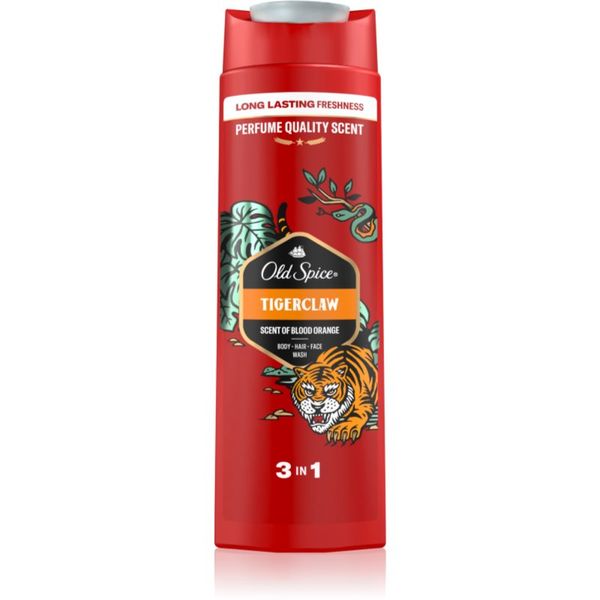 Old Spice Old Spice Tigerclaw gel za prhanje za obraz, telo in lase za moške 400 ml