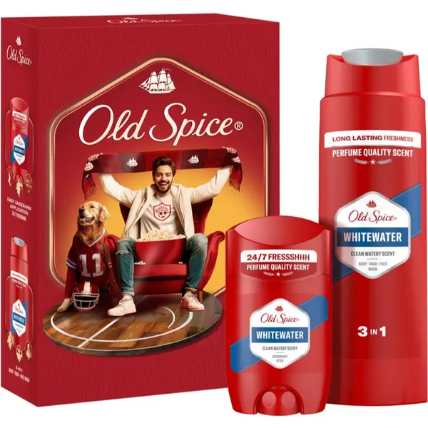 Old Spice Old Spice Whitewater Sports Fan darilni set za moške