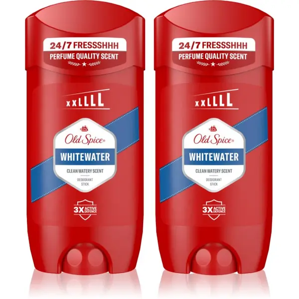 Old Spice Old Spice Whitewater trdi deodorant za moške 2x85 ml