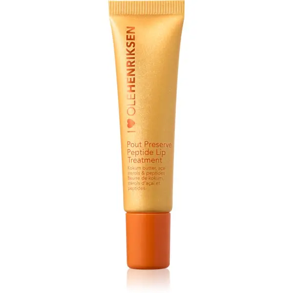 OLEHENRIKSEN OLEHENRIKSEN Pout Preserve Peptide Lip Treatment vlažilni sijaj za ustnice odtenek Citrus Sunshine Glimmer 12 ml