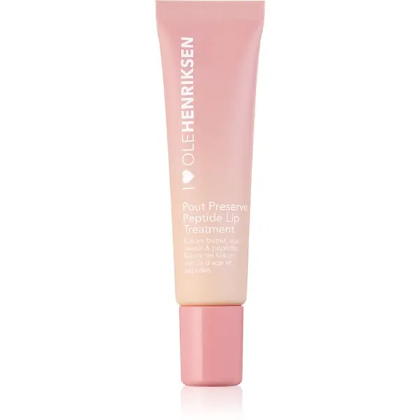 OLEHENRIKSEN OLEHENRIKSEN Pout Preserve Peptide Lip Treatment vlažilni sijaj za ustnice odtenek Peach Glaze 12 ml