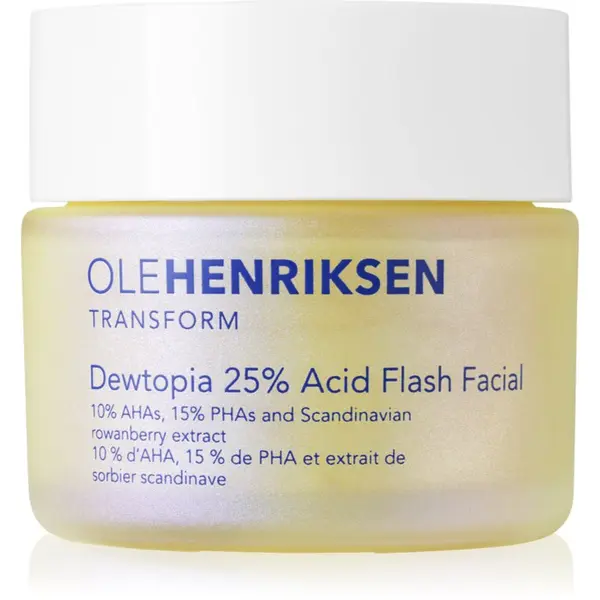 OLEHENRIKSEN OLEHENRIKSEN Transform Dewtopia 25% Acid Flash Facial eksfoliacijska maska 50 ml