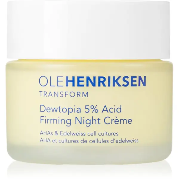 OLEHENRIKSEN OLEHENRIKSEN Transform Dewtopia 5% Acid Firming Night Crème učvrstitvena nočna krema z AHA 50 ml