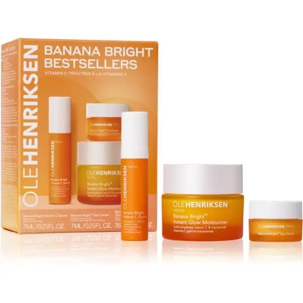 OLEHENRIKSEN OLEHENRIKSEN Truth Banana Bright Bestsellers Vitamin C Trio set za nego obraza