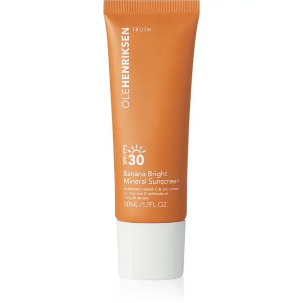 OLEHENRIKSEN OLEHENRIKSEN Truth Banana Bright Mineral Sunscreen SPF 30 krema za sončenje za obraz z vitaminom C SPF 30 50 ml