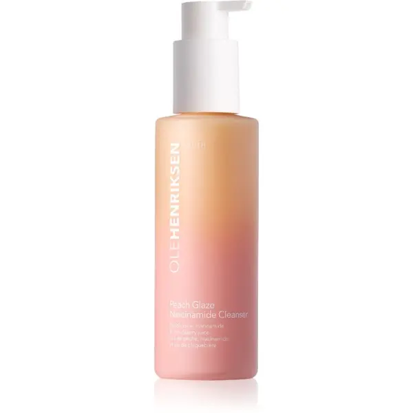 OLEHENRIKSEN OLEHENRIKSEN Truth Peach Glaze Glow Niacinamide Cleanser čistilni penasti gel za osvetljevanje kože in hidratacijo 150 ml