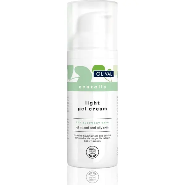 Olival Olival Centella lahka gelasta krema za mešano do mastno kožo 50 ml