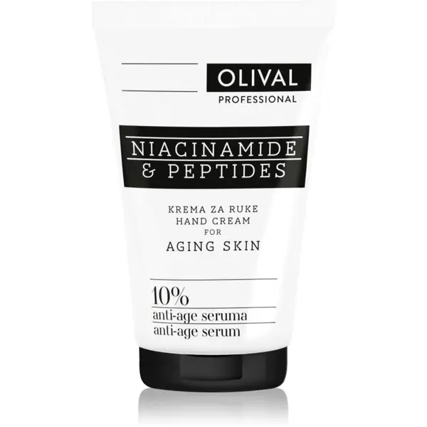 Olival Olival Professional Niacinamide & Peptides krema za roke proti staranju kože 50 ml