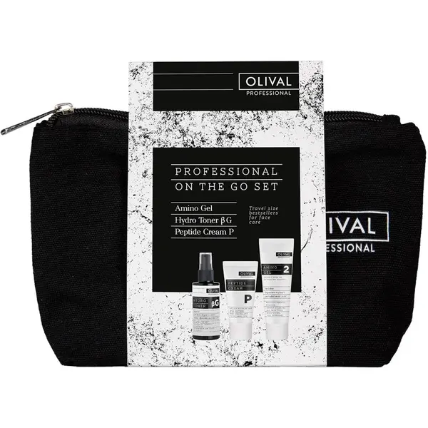 Olival Olival Professional On The Go set za čisto in pomirjeno kožo obraza 1 kos