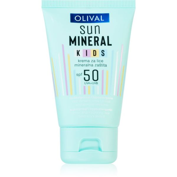 Olival Olival Sun Mineral Kids krema za otroke za sončenje za obraz in telo SPF 50 50 ml