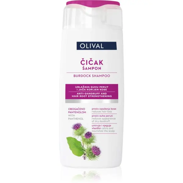 Olival Olival Treatment Burdock šampon za suhe in poškodovane lase 250 ml